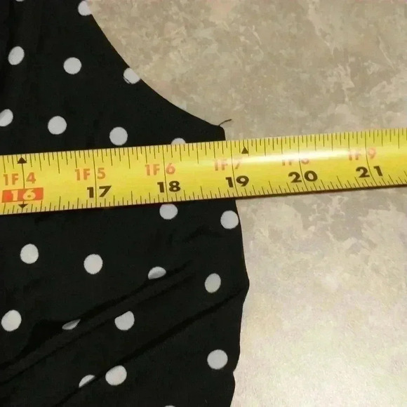 Keren Hart black with white polka dots size M - Picture 4 of 7